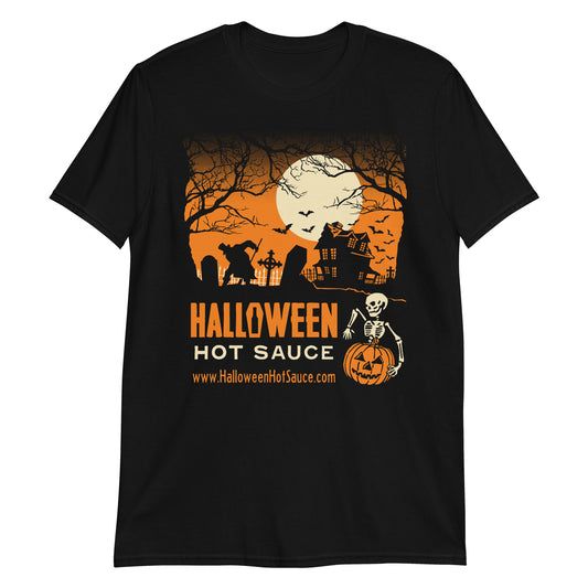 Halloween Hot Sauce Undertaker, Short-Sleeve Unisex T-Shirt