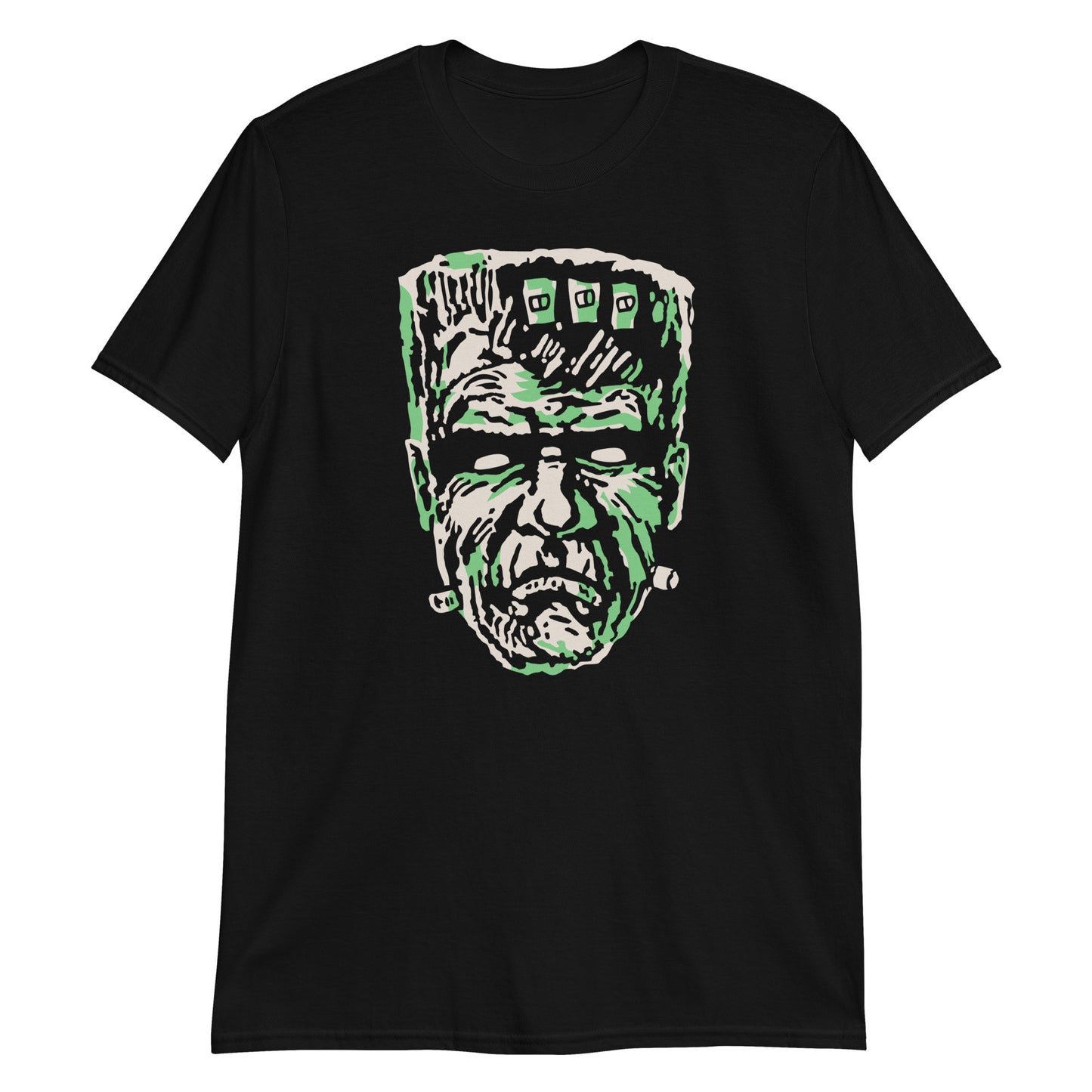 Frankenstein - Head - Short-Sleeve Unisex T-Shirt